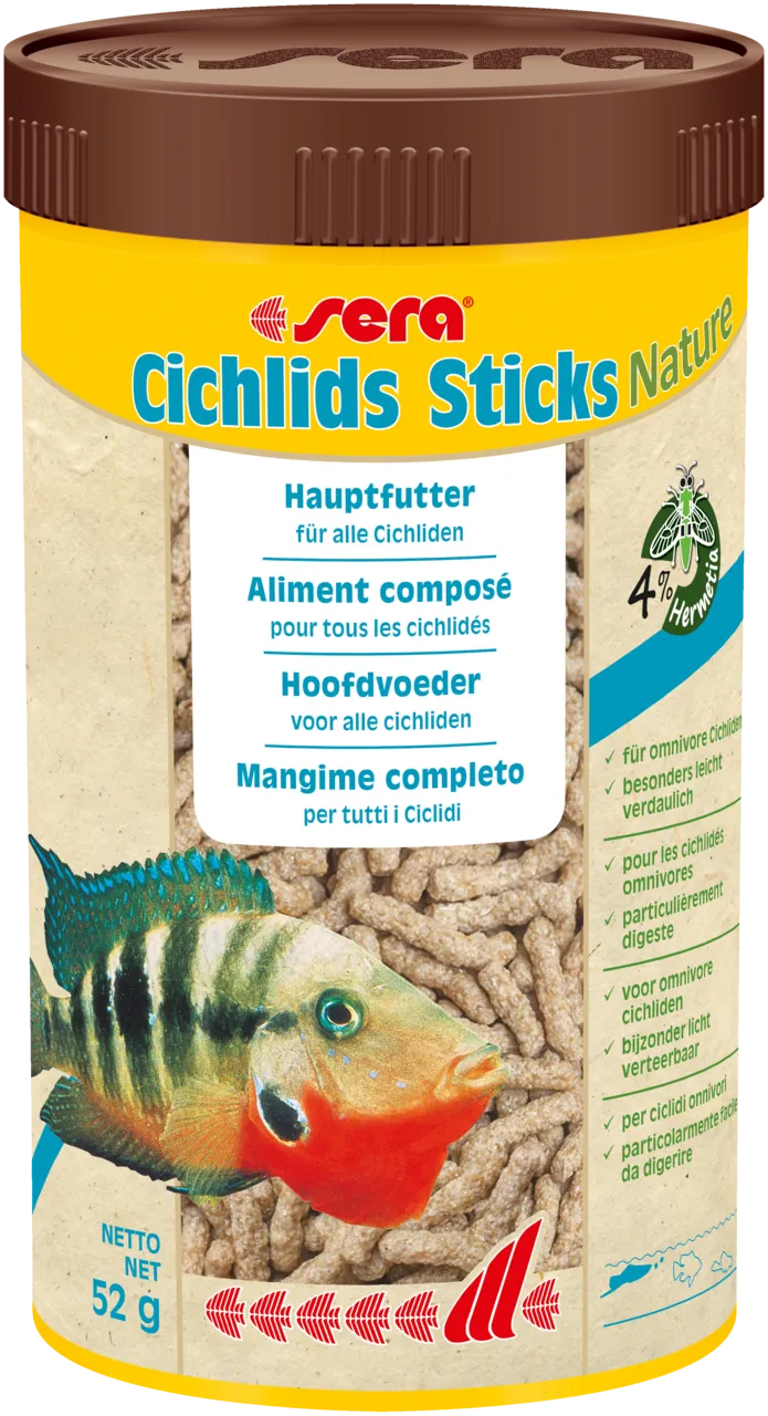 Sera cichlids sticks 250 ml