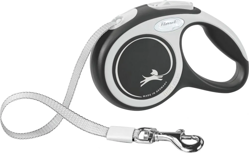 Flexi new comfort guinzaglio fettuccia l 5 mt nero