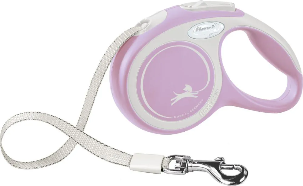 Flexi new comfort guinzaglio fettuccia m 5 mt rosa