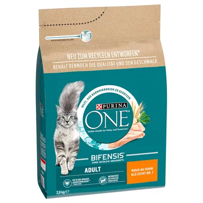 Purina one adulto pollo e cereali integrali 2,8 kg