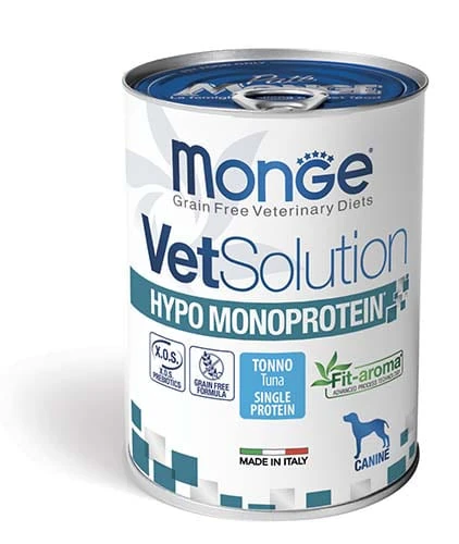Monge dog vet solution hypo tonno 400 gr