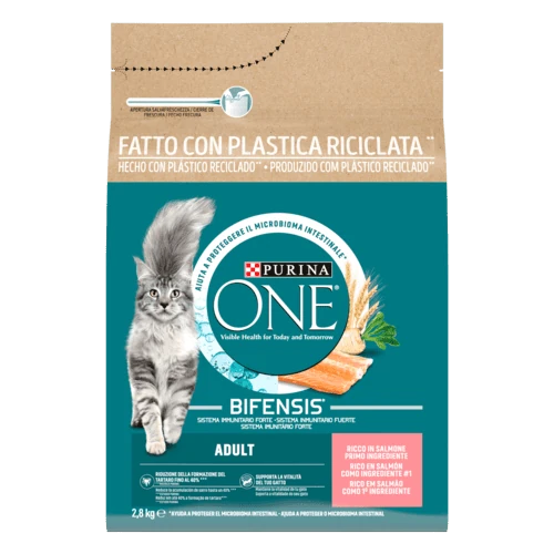 Purina one sterilizzato salmone e frumento 2,8 kg