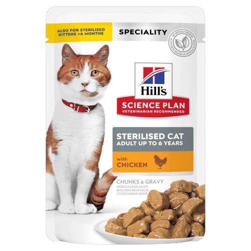 Hills gatto mature sterilized mix 12 bustine 85 gr