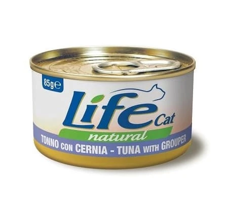 Life cat tonno e cernia 85 gr