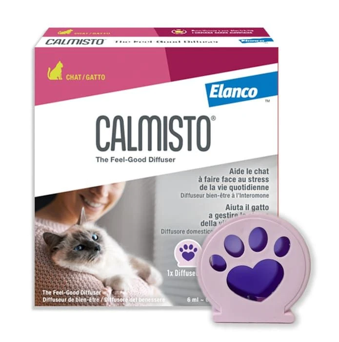 Calmisto gatto diffusore con ricarica 6 ml