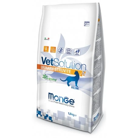 Monge cat vet solution urinary struvite 1,5 kg