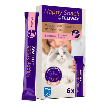 Happy snack feliway salmone 6 sticks