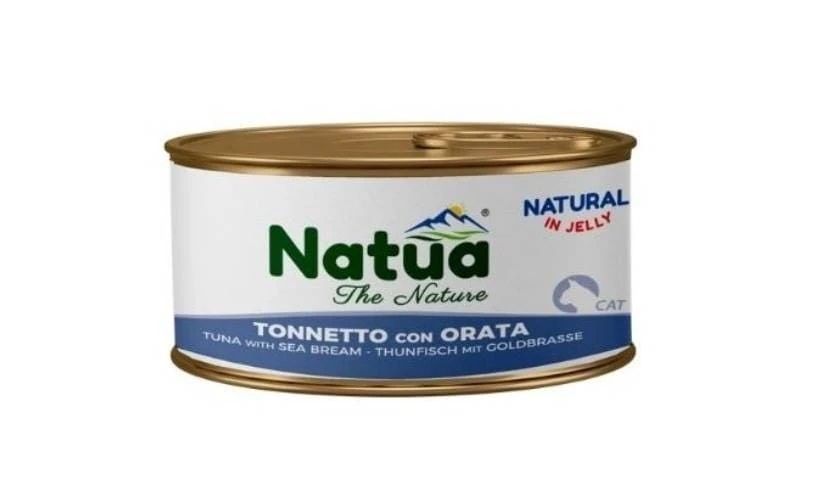 Natua cat tonno con orata jelly lattina 150 gr