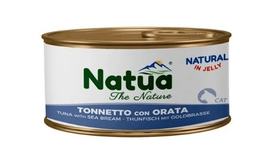 Natua cat tonnetto con orata jelly lattina 85 gr