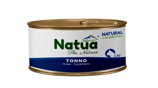 Natua cat tonno in brodo lattina 85 gr
