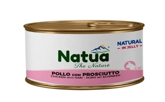 Natua cat pollo con prosciutto jelly lattina 85 gr