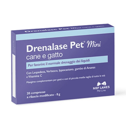 Drenalase Pet Mini 20 Compresse 800 Mg