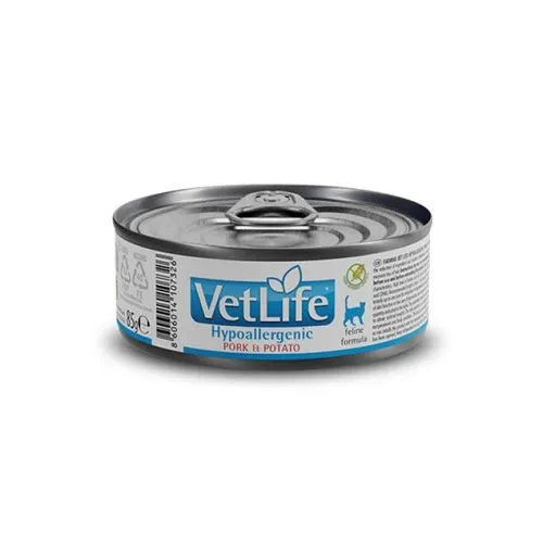 Vet life cat ultrahypo creamy treat hydrolysed salmone 90 gr x 6