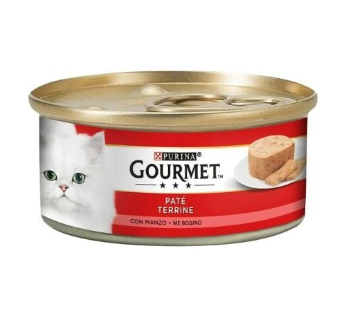 Gourmet paté manzo 195 gr