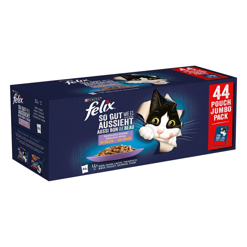 Felix ghiottonerie multipack 44 bustine 85 gr