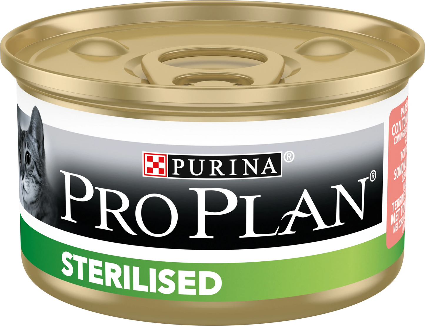 Pro plan cat sterilized salmone e tonno lattina 85 gr
