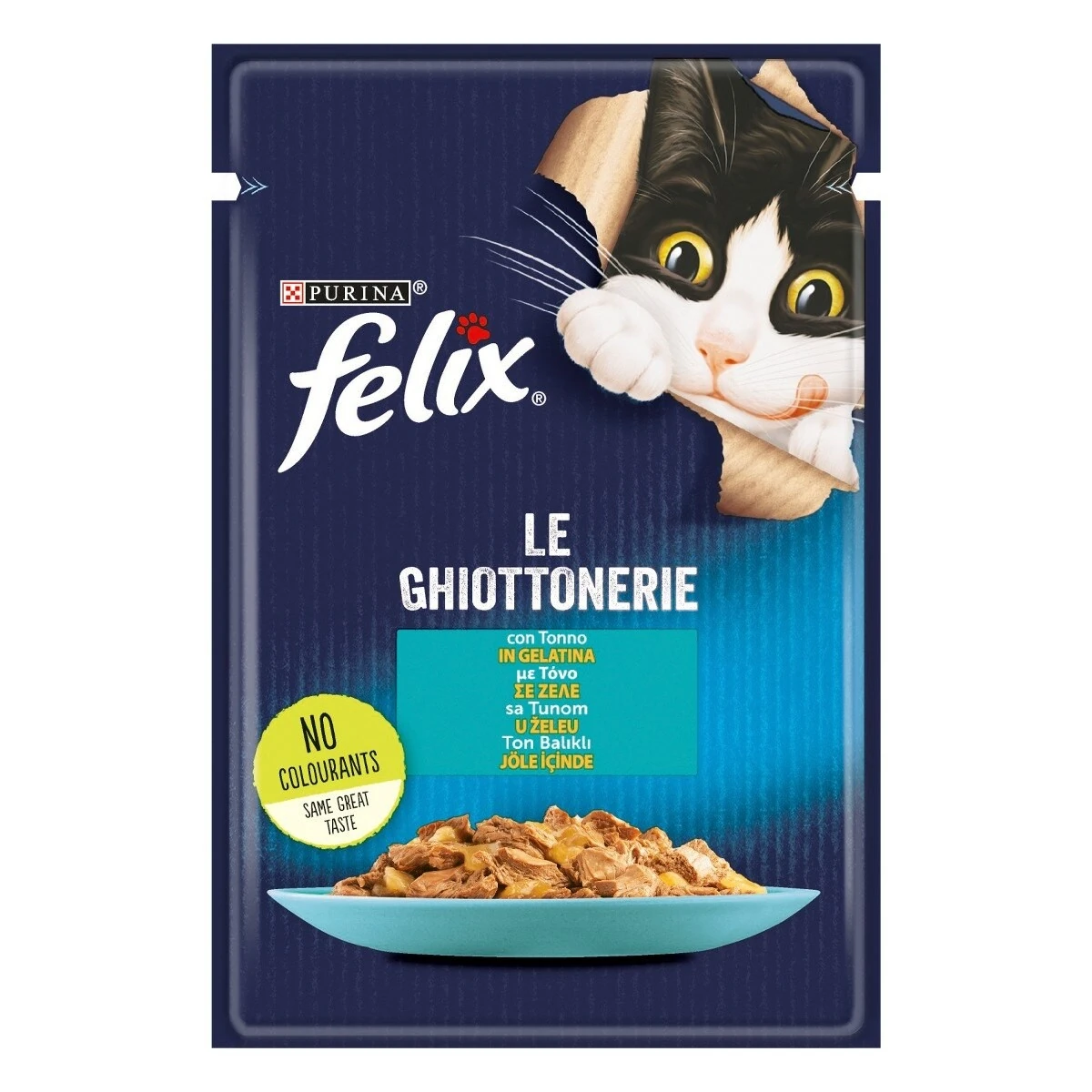 Felix ghiottonerie tonno gel 85 gr