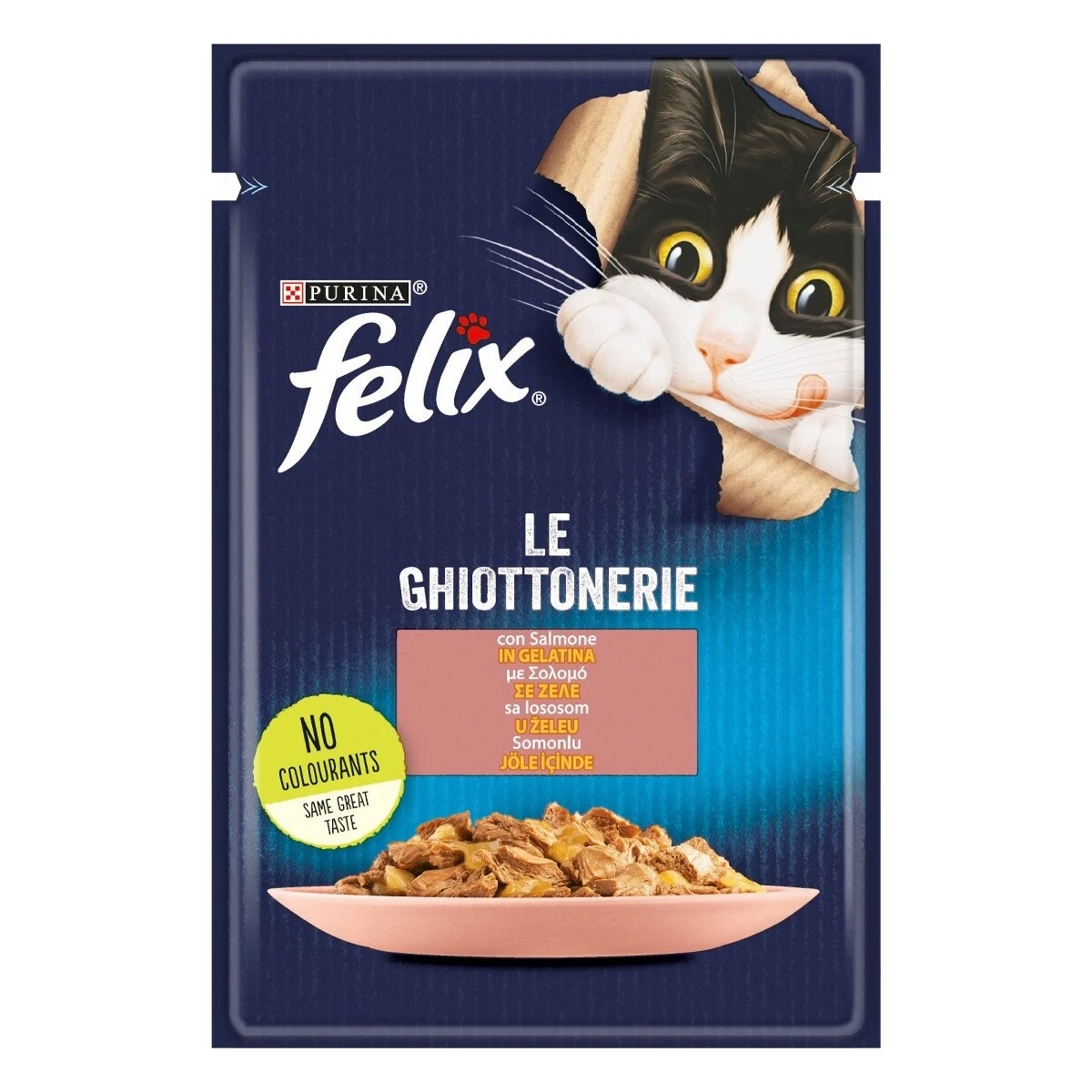 Felix ghiottonerie salmone gel 85 gr
