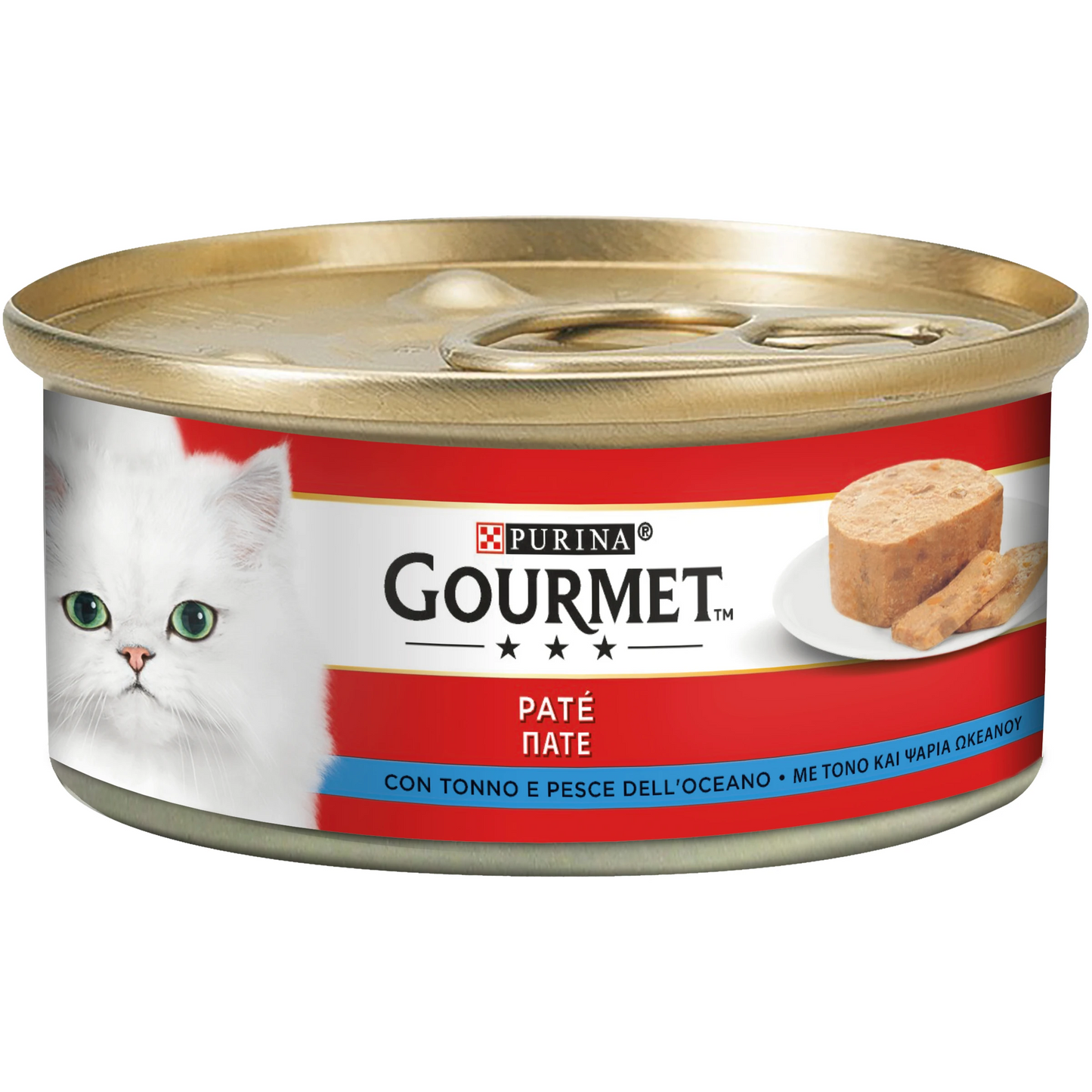 Gourmet tonno  e nasello 195 gr