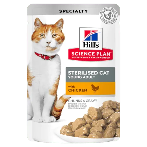 Hills gatto sterilized pollo bustina 85 gr