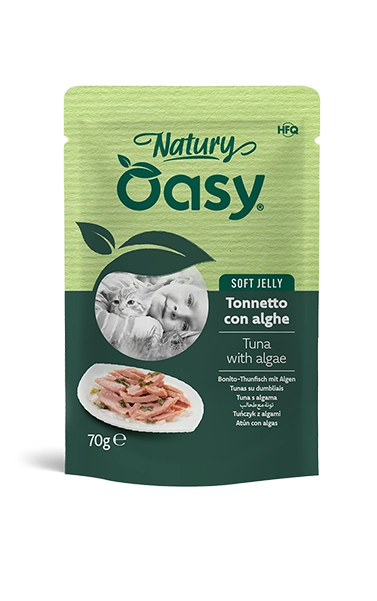 Oasy Cat Tonnetto E Alghe Jelly Bustina 70 Gr