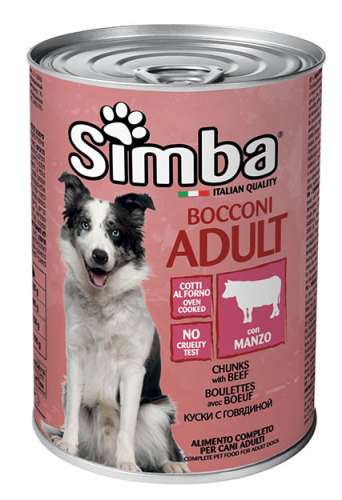 Simba Cane Manzo Lattina 1230 Gr 12x