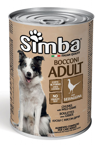 Simba Cane Selvaggina Lattina 1230 Gr 12x