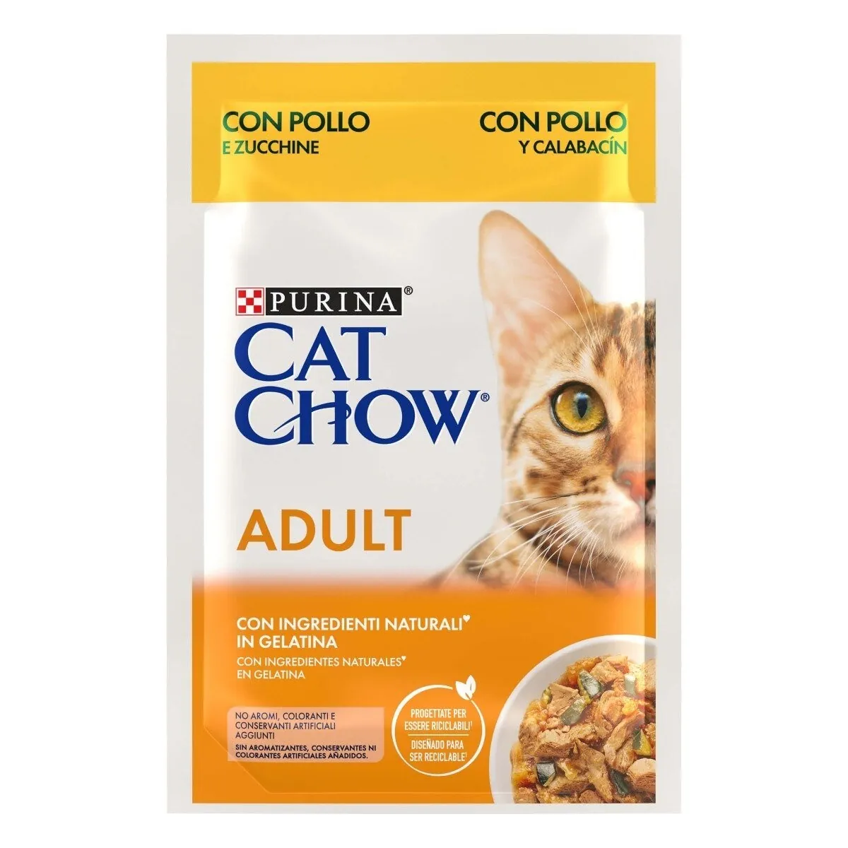 Cat chow adult pollo bustina 85 gr