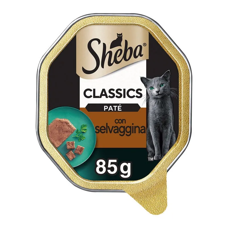 Sheba pate' selvaggina 85 gr