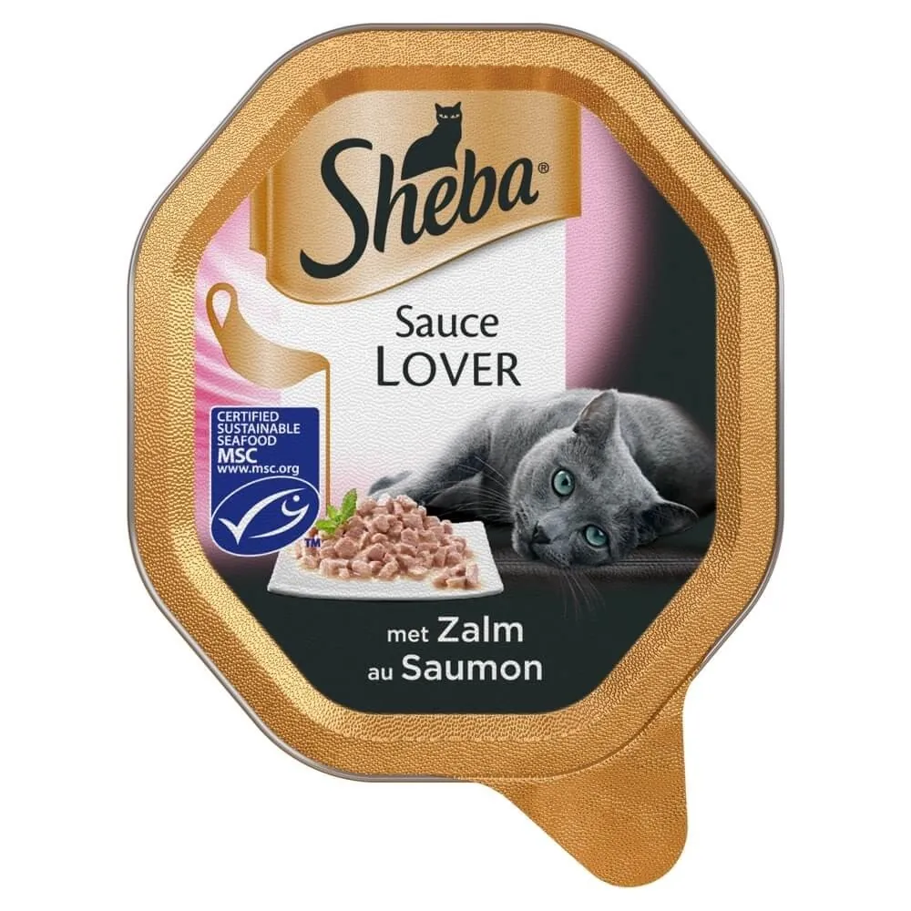 Sheba sauce lover salmone 85 gr