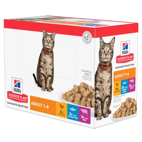 Hills gatto mix 12 bustine 85 gr