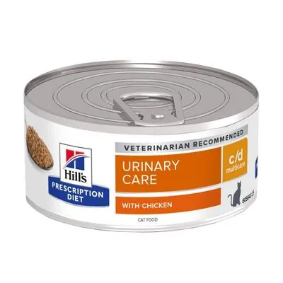 Hills gatto c/d pollo lattina 156 gr