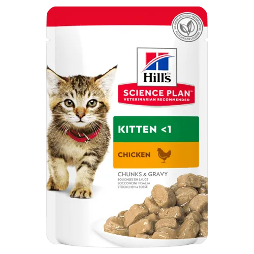 Hills gatto kitten pollo bustina 85 gr