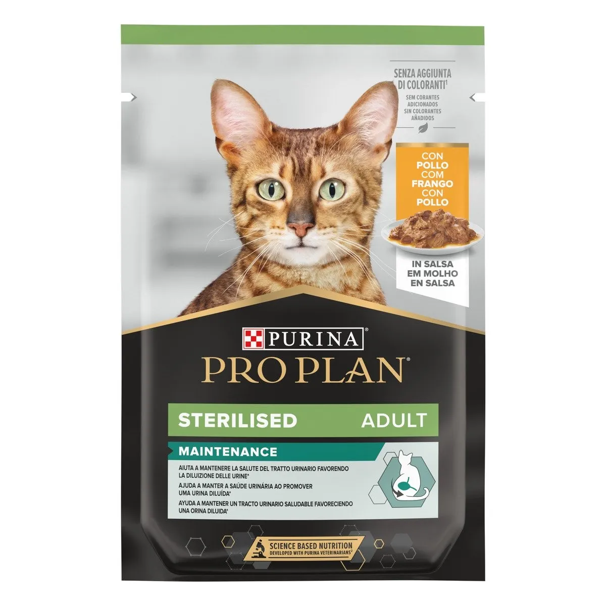 Pro plan cat sterilized pollo bustina 85 gr