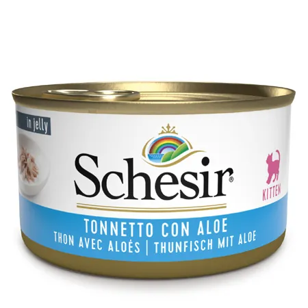 Schesir gatto tonnetto e aloe jelly lattina 70 gr