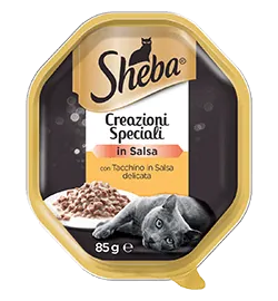 Sheba creazioni tacchino in salsa 85 gr