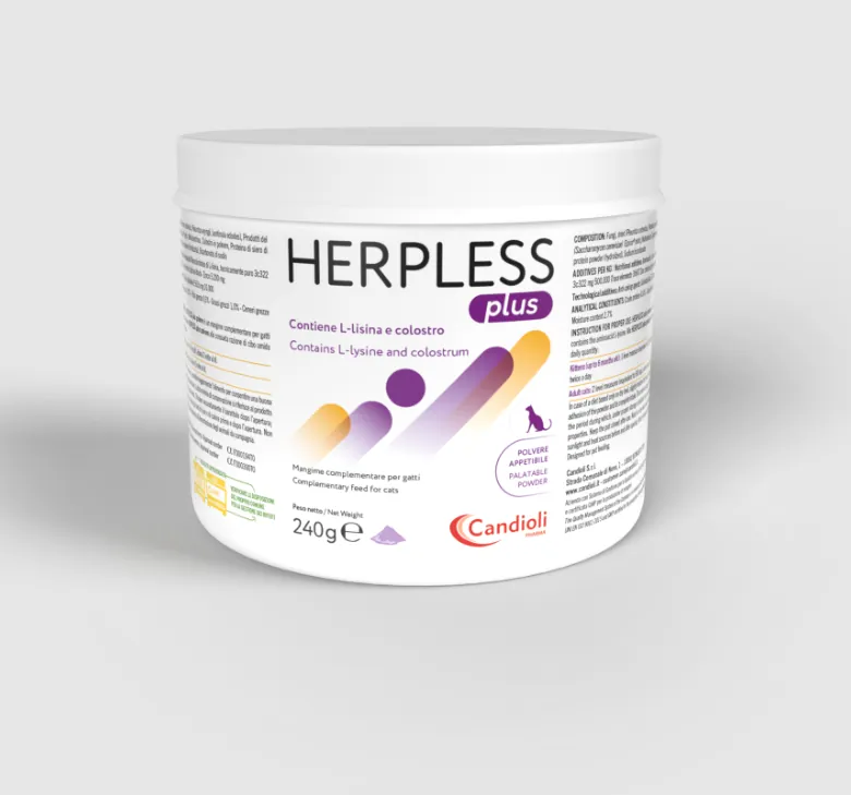 Herpless plus barattolo da 240 gr