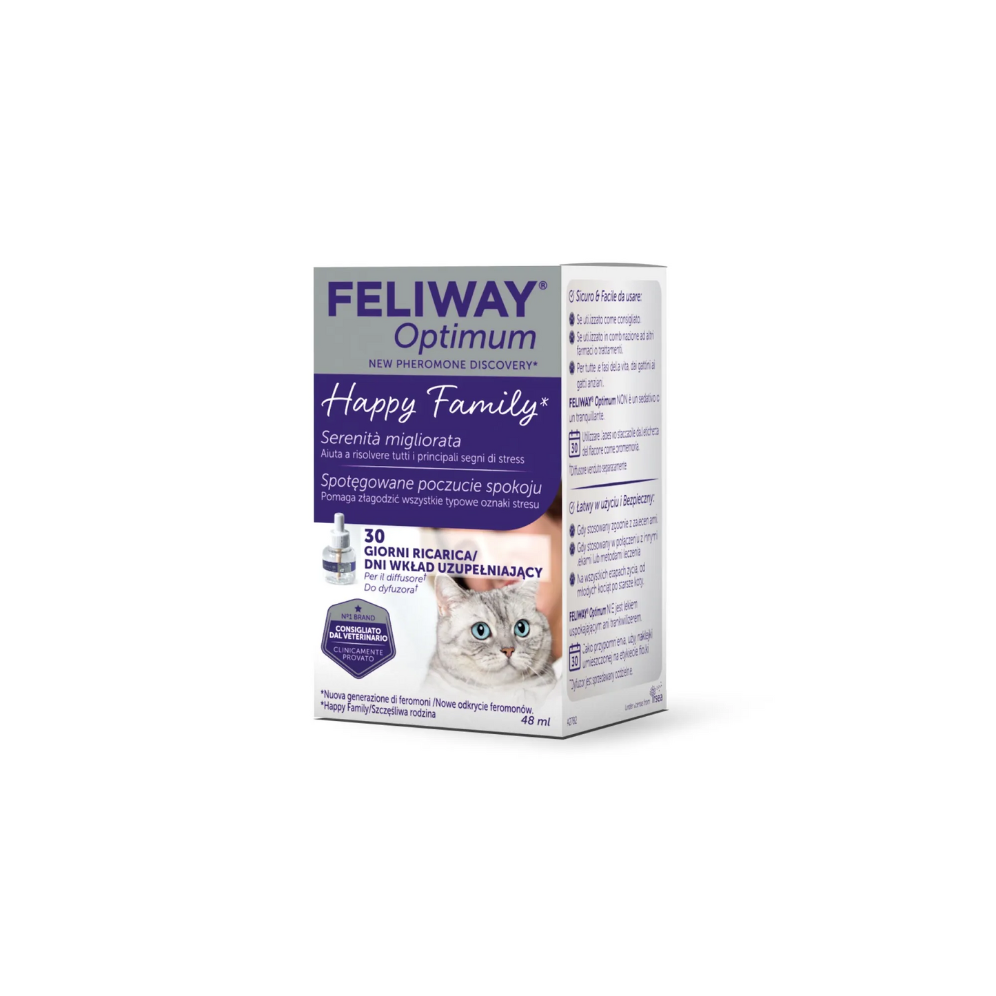 Feliway optimum ricarica 48 ml