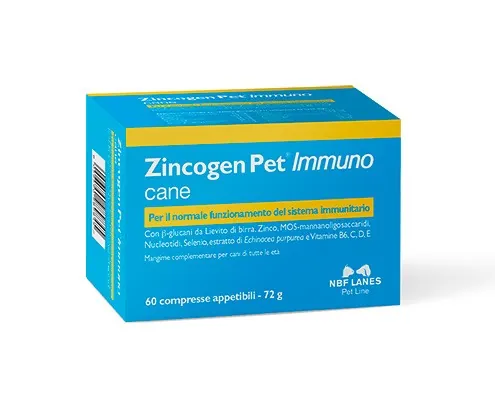 Zincogen pet immuno cane 60 cpr