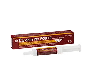 Carobin pet forte cane e gatto pasta 30 gr