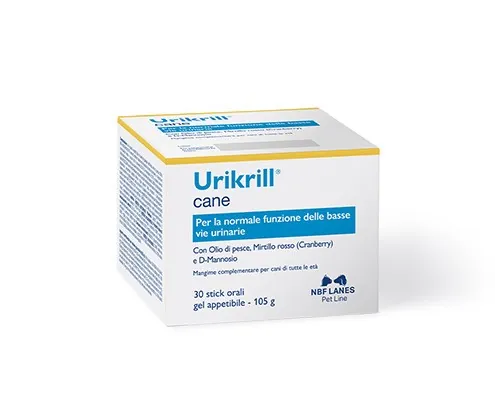 Urikrill cane 30 buste gel 90 gr