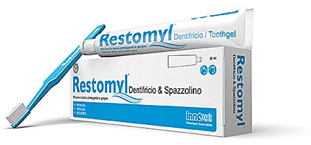 Restomyl dentifricio e spazzolino extra soft