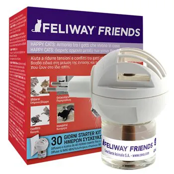 Feliway friends diffusore + ricarica 48 ml