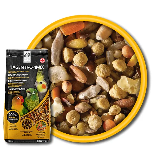 Hari tropimix calopsiti e inseparabili 908 gr