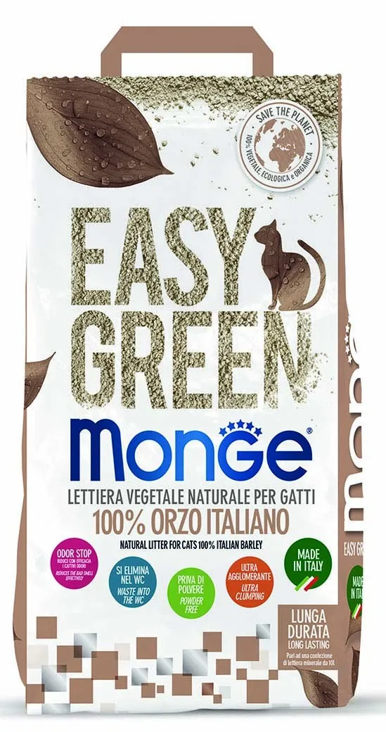 Lettiera easy green orzo 10 lt 3,8 kg