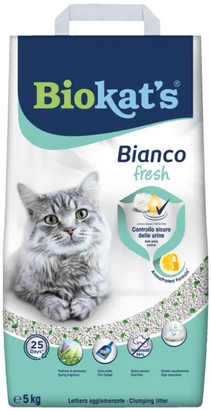 Lettiera biokat's fresh 5 kg