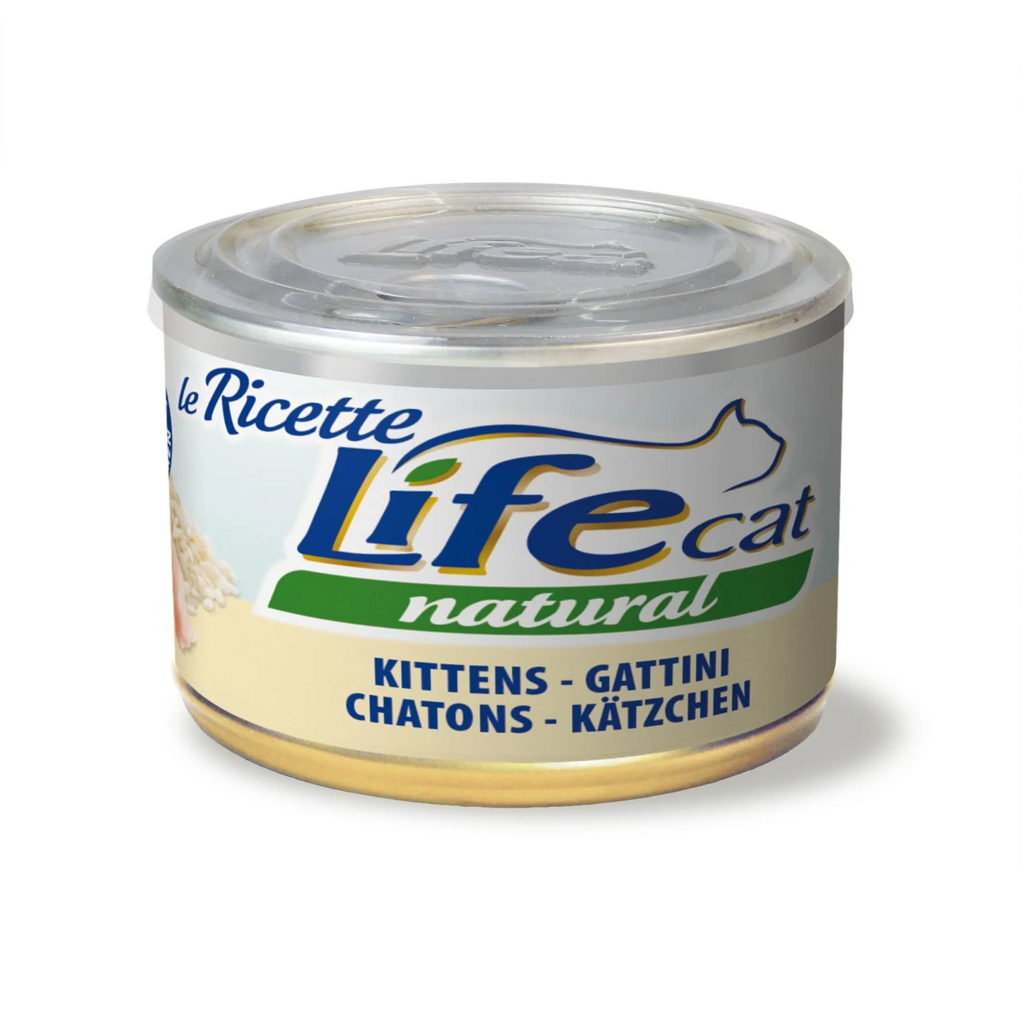 Life cat kitten pollo lattina 150 gr