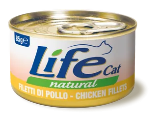 Life cat filetto di pollo lattina 85 gr