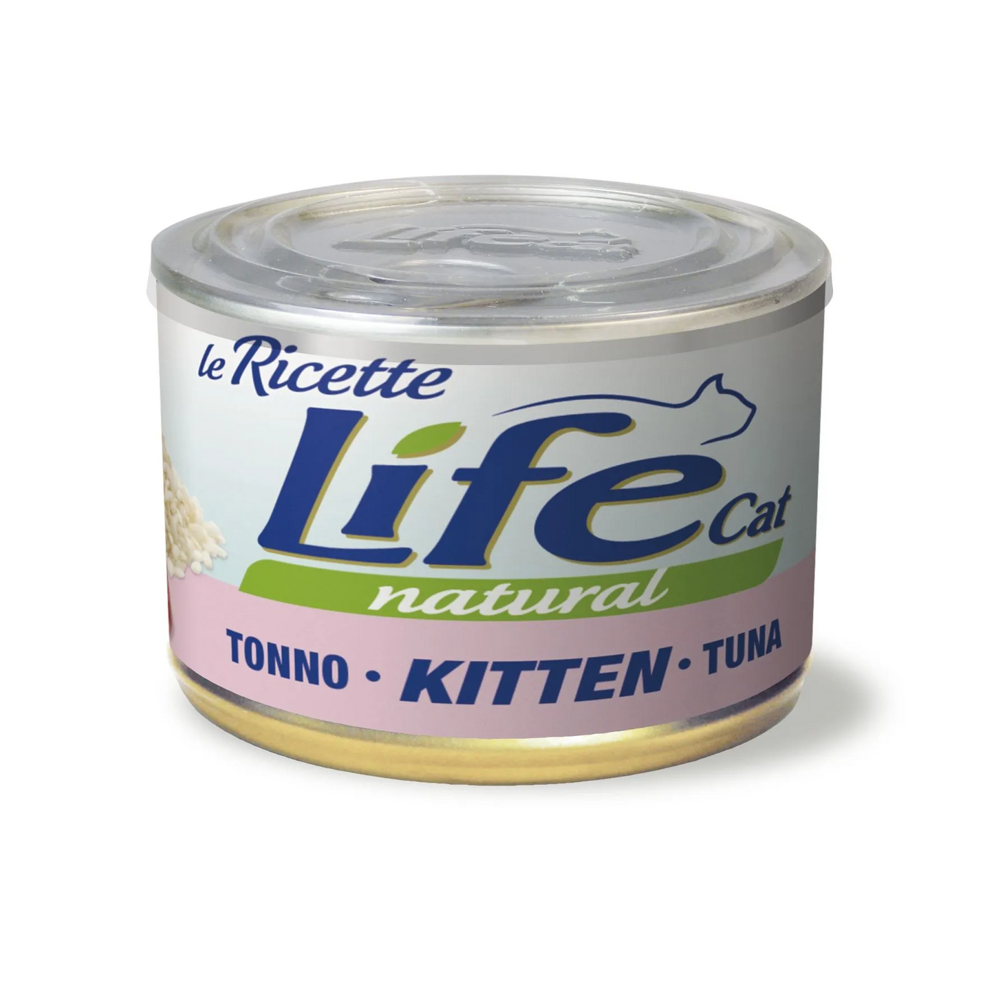 Life cat kitten tonno lattina 150 gr