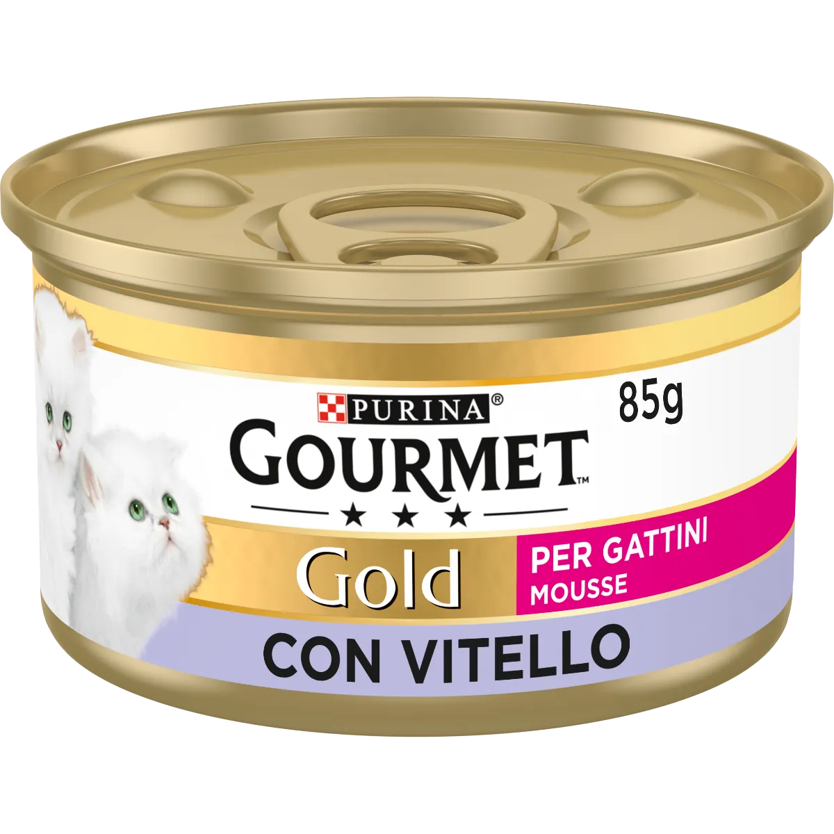 Gourmet gold mousse kitten vitello 85 gr